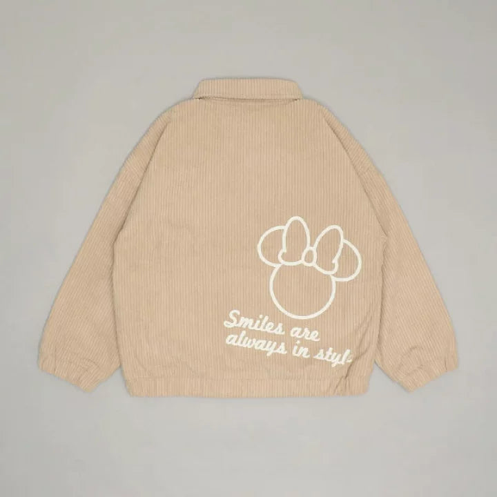 日本童裝 BDL x Disney 燈芯絨外獨 90-140cm 男童款/女童款 秋季 (適合初秋、香港平均溫度）OUTERWEAR 