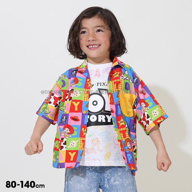 日本童裝 BDL x Disney Toy Story襯衫 80-140cm 男童款 夏季 TOPS
