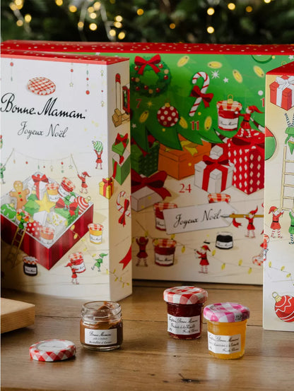 日英美直送 BONNE MAMAN Jam advent calendar 690g 聖誕倒數日曆 大人款/兒童款 聖誕快樂特輯 不參與$900免運 滿$900可加$25免運到順豐站/智能櫃 Christmas Advent Calendars 2026