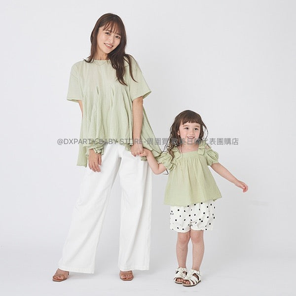 日本童裝 pe#main 水陸兩用 皺皺短褲 80-130cm 女童款 夏季 PANTS 夏日玩水泳衣特輯