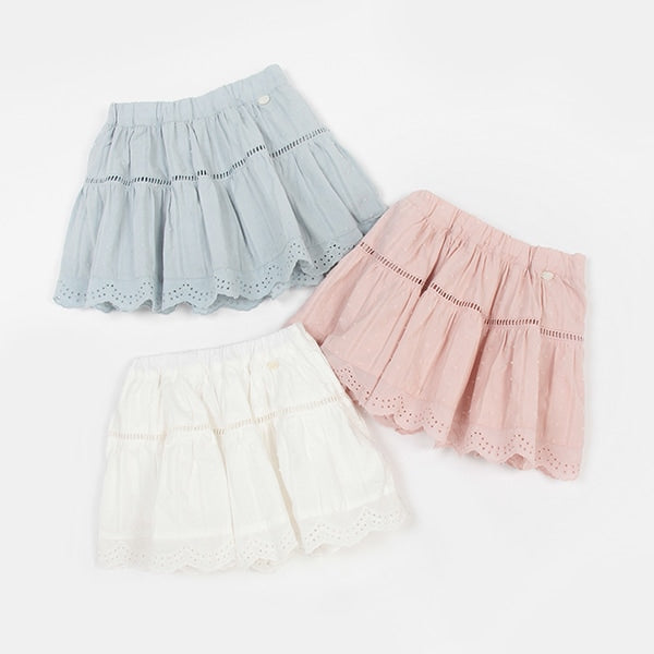 日本童裝 pe#main 蕾絲短裙 80-130cm 女童款 夏季 DRESSES