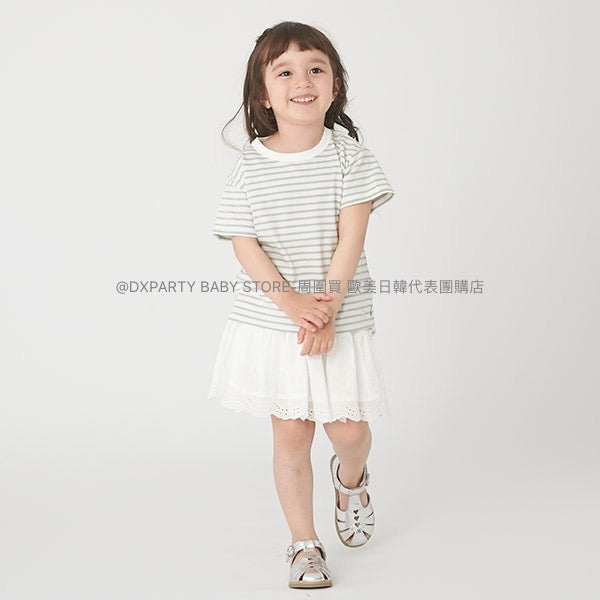 日本童裝 pe#main 蕾絲短裙 80-130cm 女童款 夏季 SKIRTS