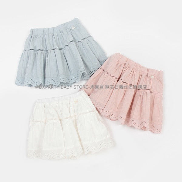 日本童裝 pe#main 蕾絲短裙 80-130cm 女童款 夏季 SKIRTS