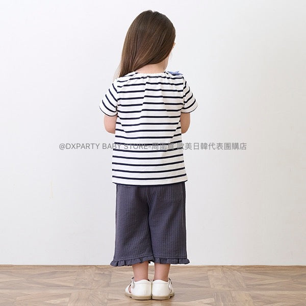 日本童裝 pe#main 七分長褲 80-120cm 女童款 夏季 PANTS