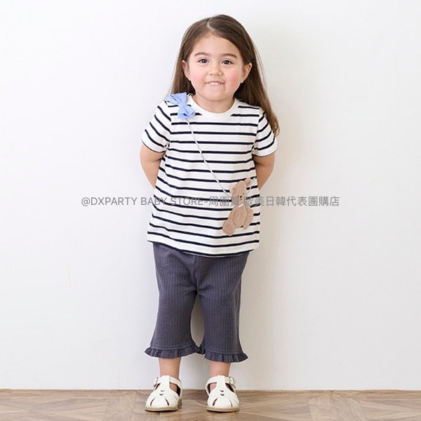 日本童裝 pe#main 七分長褲 80-120cm 女童款 夏季 PANTS