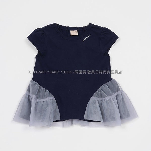 日本童裝 pe#main 接觸冷感 薄紗上衣 80-130cm 女童款 夏季 TOPS