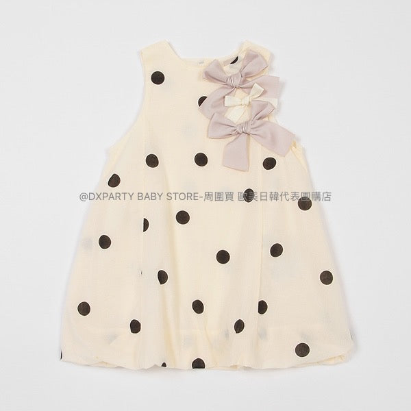 日本童裝 pe#main 蝴蝶結背心裙 80-130cm 女童款 夏季 DRESSES