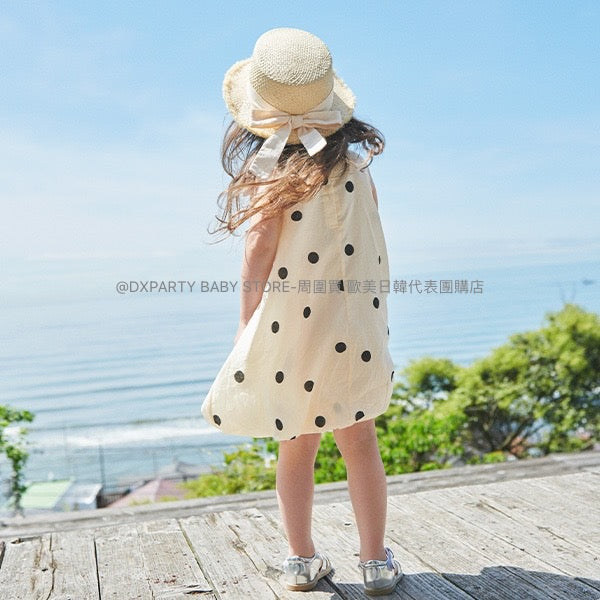 日本童裝 pe#main 蝴蝶結背心裙 80-130cm 女童款 夏季 DRESSES