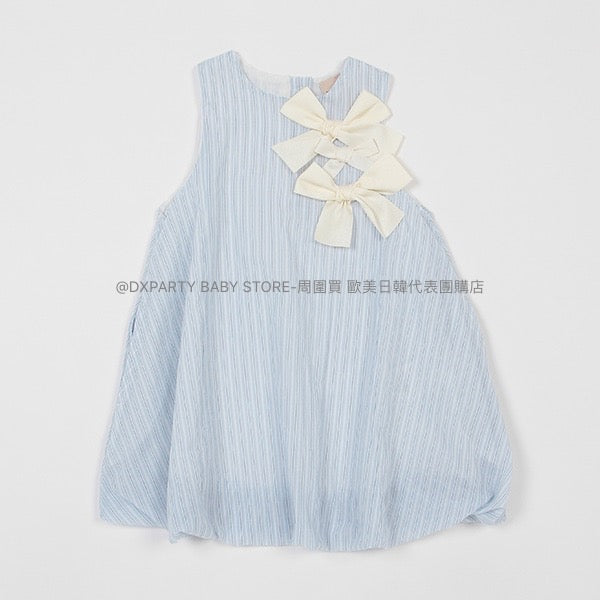 日本童裝 pe#main 蝴蝶結背心裙 80-130cm 女童款 夏季 DRESSES