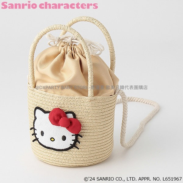 日本直送 pe#main x Sanrio 2Way Hello Kitty手織袋 包系列 其他品牌