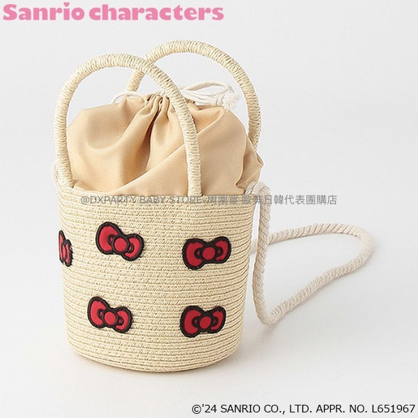 日本直送 pe#main x Sanrio 2Way Hello Kitty手織袋 包系列 其他品牌