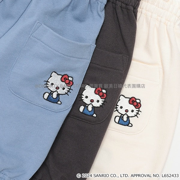 日本童裝 pe#main x Sanrio Hello Kitty泡泡短褲 80-130cm 女童款 秋季 PANTS