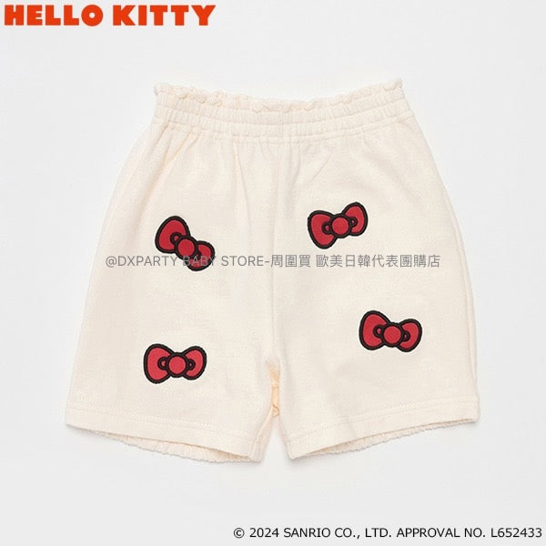 日本童裝 pe#main x Sanrio Hello Kitty泡泡短褲 80-130cm 女童款 秋季 PANTS