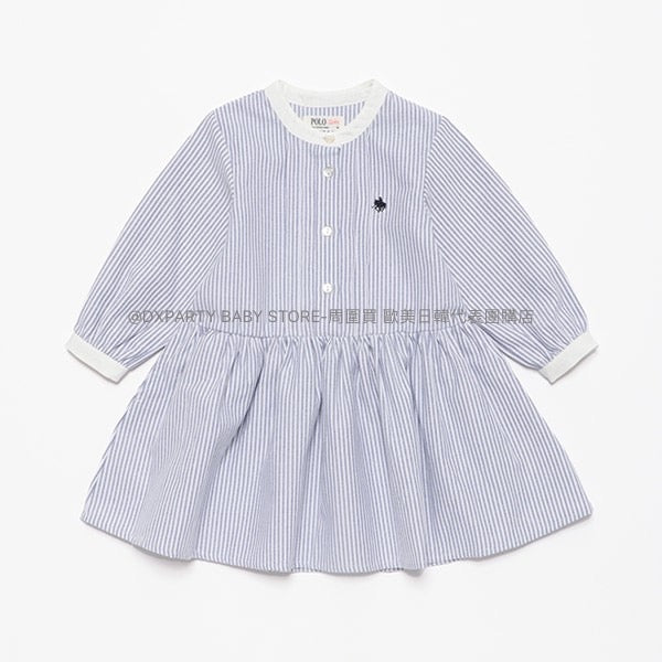 日本童裝 pe#main x POLO BCS 襯衫連身裙 80-130cm 女童款 秋季 DRESSES