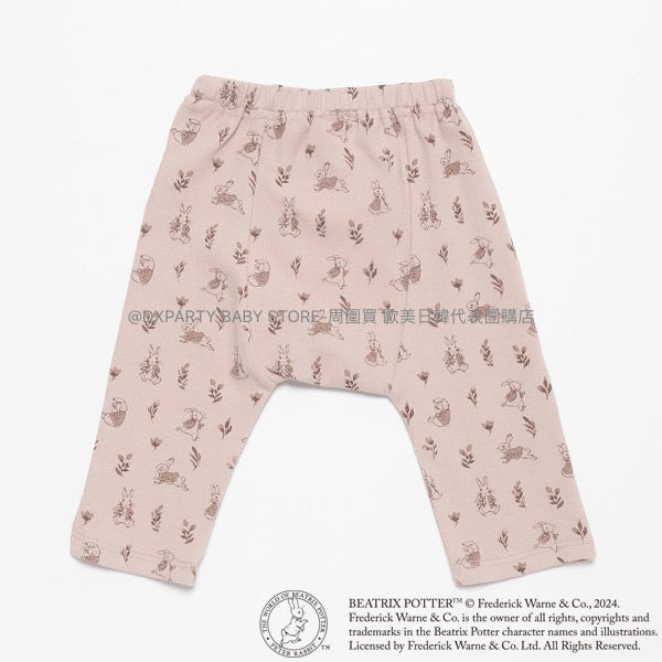 日本童裝 pe#main x PETER RABBIT 大屁屁緊身褲 70-80cm 男童款/女童款 秋季 初生嬰兒 PANTS