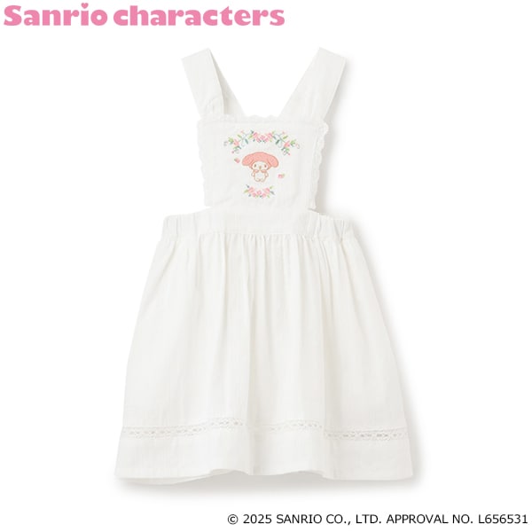 日本童裝 pe#main x Sanrio 背帶連身裙 80-130cm 女童款 春季 DRESSES