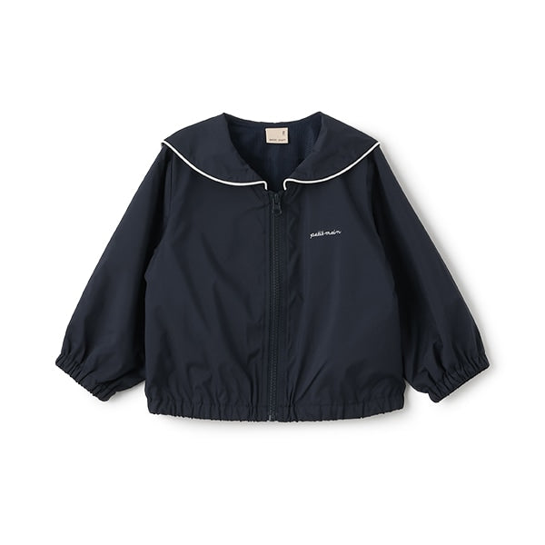 日本童裝 pe#main 防水 水手風風褸 80-150cm 女童款 春季 OUTERWEAR