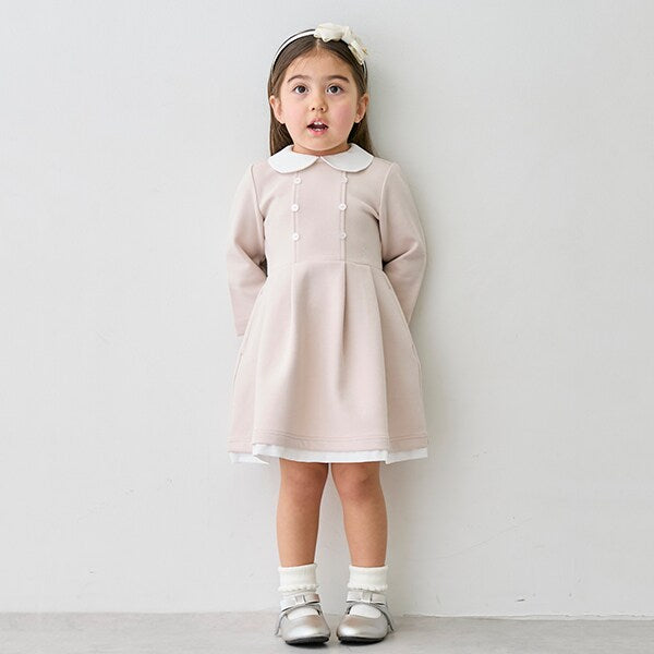 日本童裝 pe#main x POLO 優雅禮服連身裙 80-130cm 女童款 春季 DRESSES 面試/宴會/表演