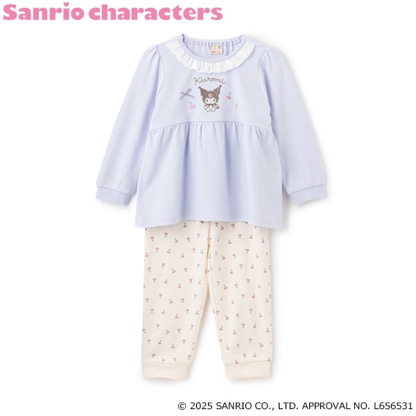 日本童裝 pe#main x Sanrio 睡衣套裝 80-130cm 女童款 春季 睡衣系列