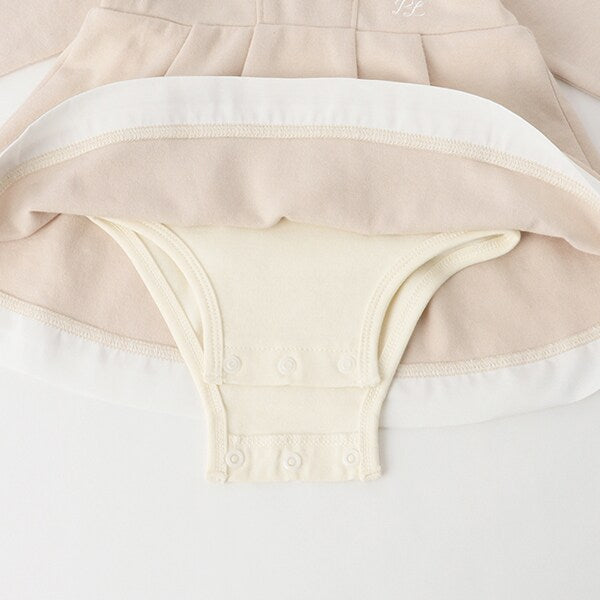 日本童裝 pe#main x POLO 優雅風格連衣 70-80cm 女童款 初生嬰兒 春季 Jumpsuit