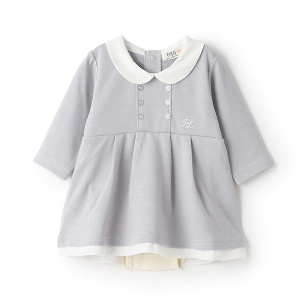 日本童裝 pe#main x POLO 優雅風格連衣 70-80cm 女童款 初生嬰兒 春季 Jumpsuit