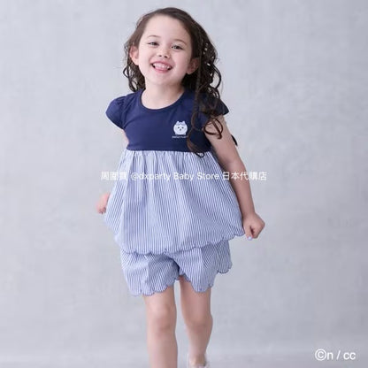 Japanese children's clothing pe#main x Chiikawa ちいかわ wavy shorts 90-130cm girls' summer PANTS 