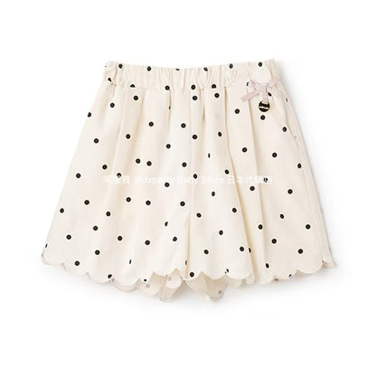 Japanese children's clothing pe#main x Chiikawa ちいかわ wavy shorts 90-130cm girls' summer PANTS 