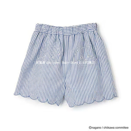 Japanese children's clothing pe#main x Chiikawa ちいかわ wavy shorts 90-130cm girls' summer PANTS 