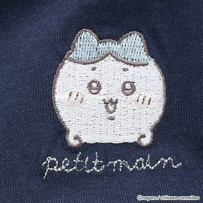 Japanese children's clothing pe#main x Chiikawa ちいかわ patchwork short-sleeved top 90-130cm girls' summer TOPS 