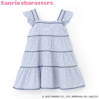 Japanese children's clothing pe#main x Sanrio Japanese-style suspender dress 80-130cm girls' summer dresses 