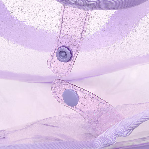 Direct from Japan pe#main x Sanrio Sunburn Series Shiny Heart Shaped Transparent Bag Series Other Brands 