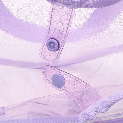 Direct from Japan pe#main x Sanrio Sunburn Series Shiny Heart Shaped Transparent Bag Series Other Brands 