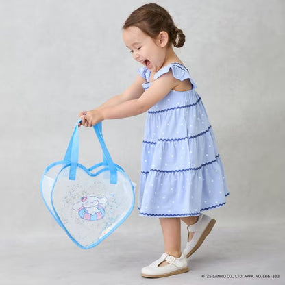 Direct from Japan pe#main x Sanrio Sunburn Series Shiny Heart Shaped Transparent Bag Series Other Brands 