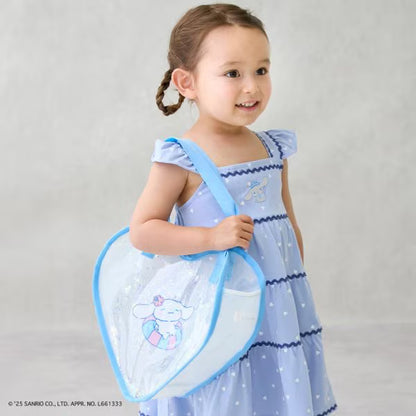 Direct from Japan pe#main x Sanrio Sunburn Series Shiny Heart Shaped Transparent Bag Series Other Brands 