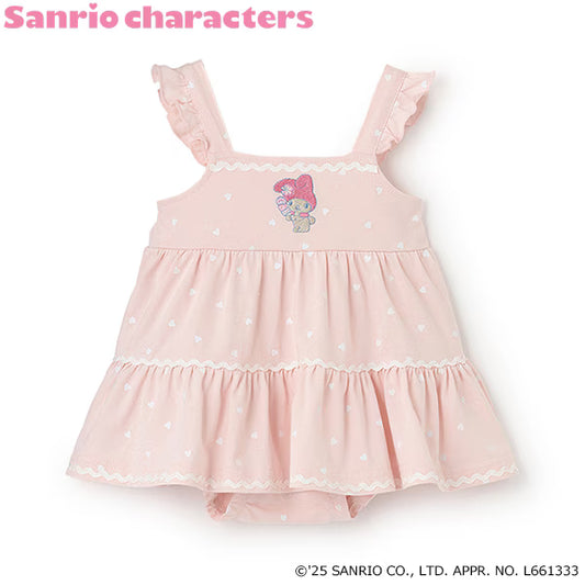 Japanese children's clothing pe#main x Sanrio Japan-style series suspender jumpsuit 70-80cm girls' newborn baby summer jumpsuit 