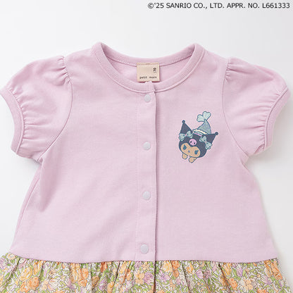 Japanese children's clothing pe#main x Sanrio Japanese-style cute series jumpsuit 70-80cm girls' newborn baby summer jumpsuit 