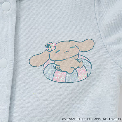 Japanese children's clothing pe#main x Sanrio Japanese-style cute series jumpsuit 70-80cm girls' newborn baby summer jumpsuit 