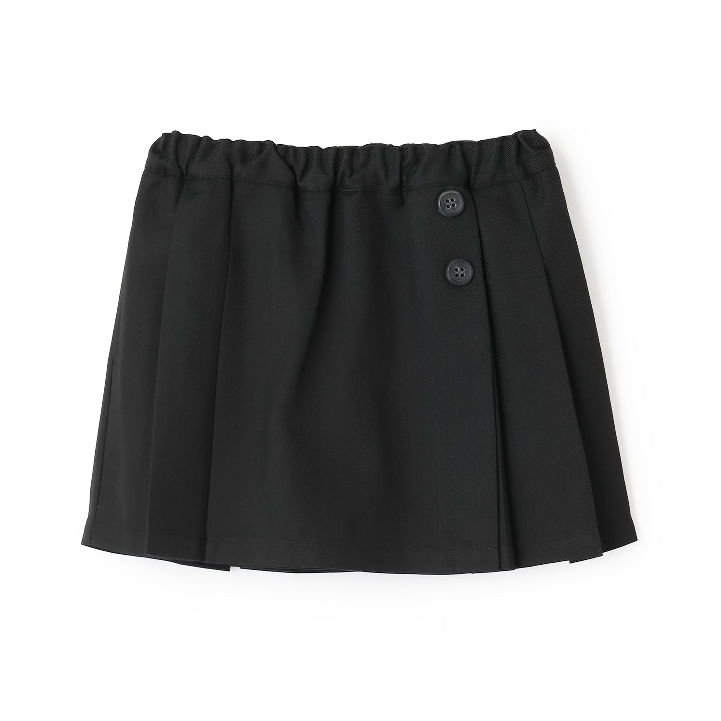 日本童裝 pe#main 百摺短裙 80-130cm 親子裝 女童款 秋季 SKIRTS 聖誕紅/新年紅 