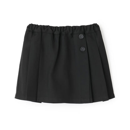 日本童裝 pe#main 百摺短裙 80-130cm 親子裝 女童款 秋季 SKIRTS 聖誕紅/新年紅 