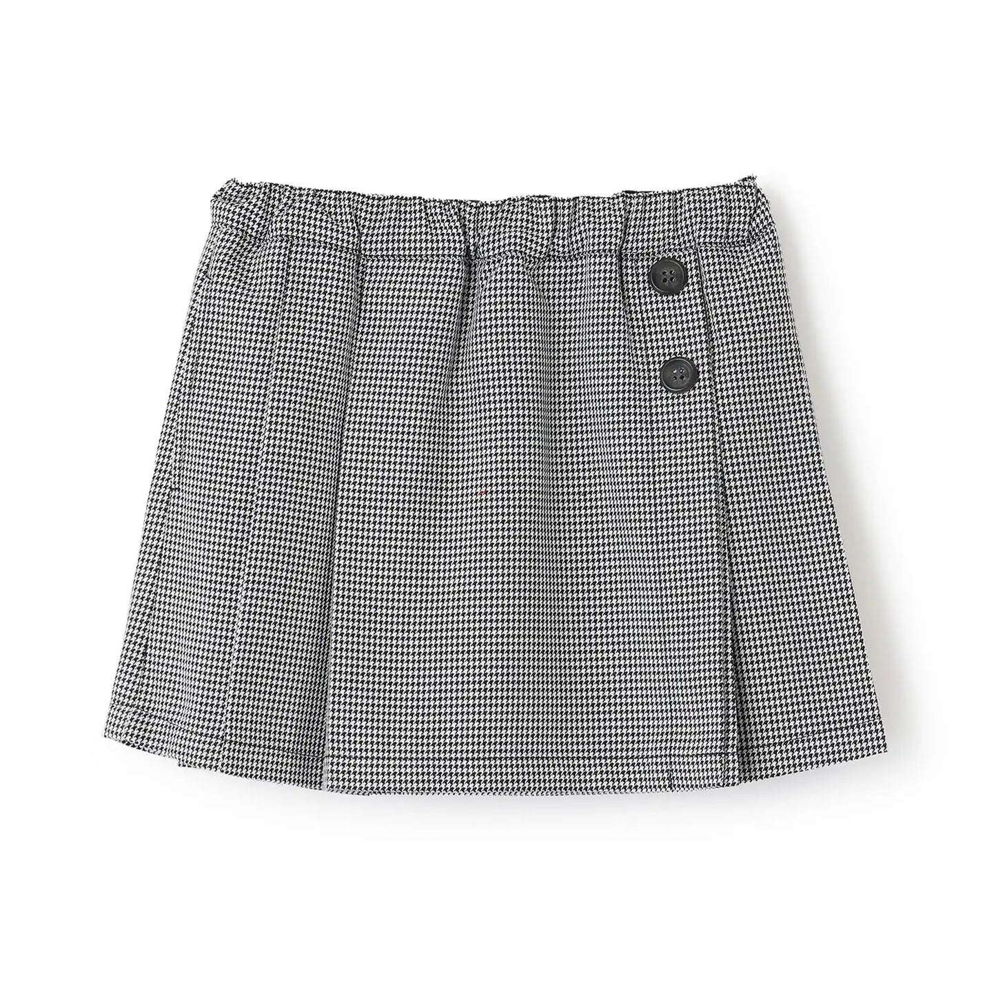 日本童裝 pe#main 百摺短裙 80-130cm 親子裝 女童款 秋季 SKIRTS 聖誕紅/新年紅 