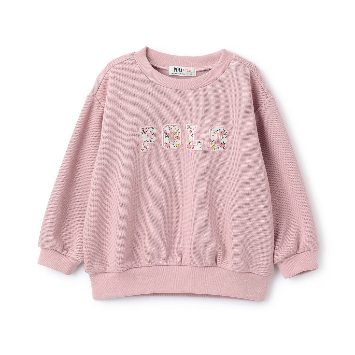 日本童裝 pe#main x POLO 衛衣 80-130cm 女童款 秋季 TOPS