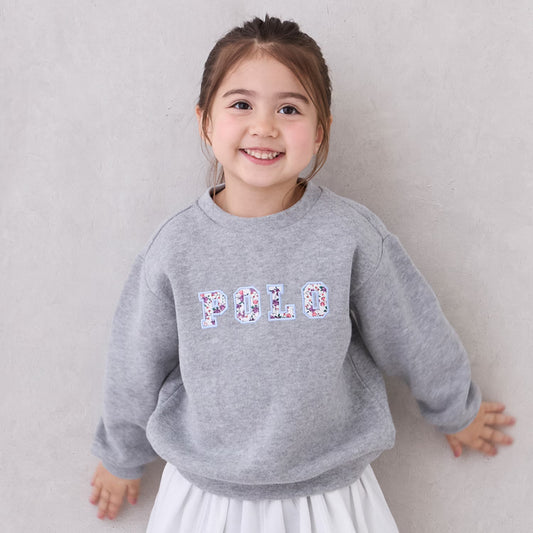 日本童裝 pe#main x POLO 衛衣 80-130cm 女童款 秋季 TOPS