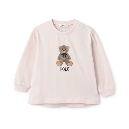 日本童裝 pe#main x POLO 熊仔上衣 80-130cm 男童款/女童款 秋季 TOPS