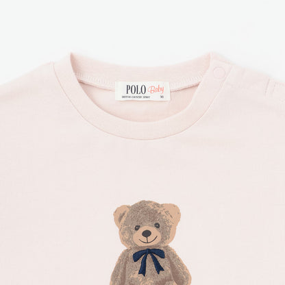 日本童裝 pe#main x POLO 熊仔上衣 80-130cm 男童款/女童款 秋季 TOPS