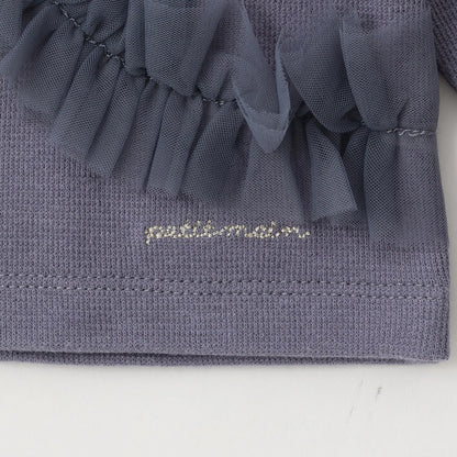 日本童裝 pe#main 薄紗荷葉邊外套 80-130cm 親子裝 女童款 秋季 OUTERWEAR