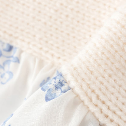 日本童裝 pe#main 假兩件泡泡上衣 80-130cm 親子裝 女童款 秋季 TOPS