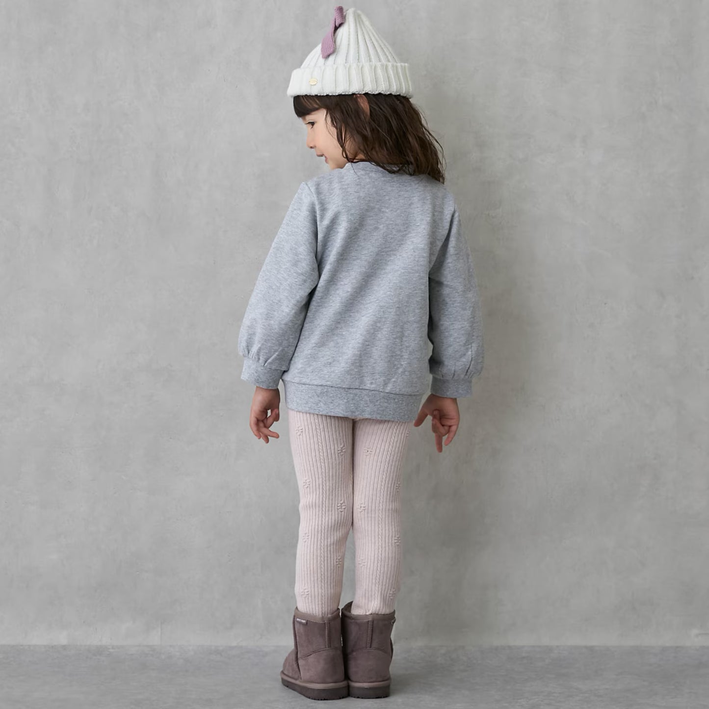 日本童裝 pe#main 針織打底褲 80-130cm 女童款 冬季 PANTS