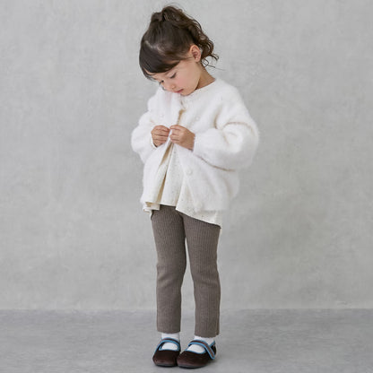 日本童裝 pe#main 針織打底褲 80-130cm 女童款 冬季 PANTS