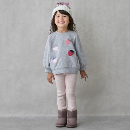 日本童裝 pe#main 針織打底褲 80-130cm 女童款 冬季 PANTS