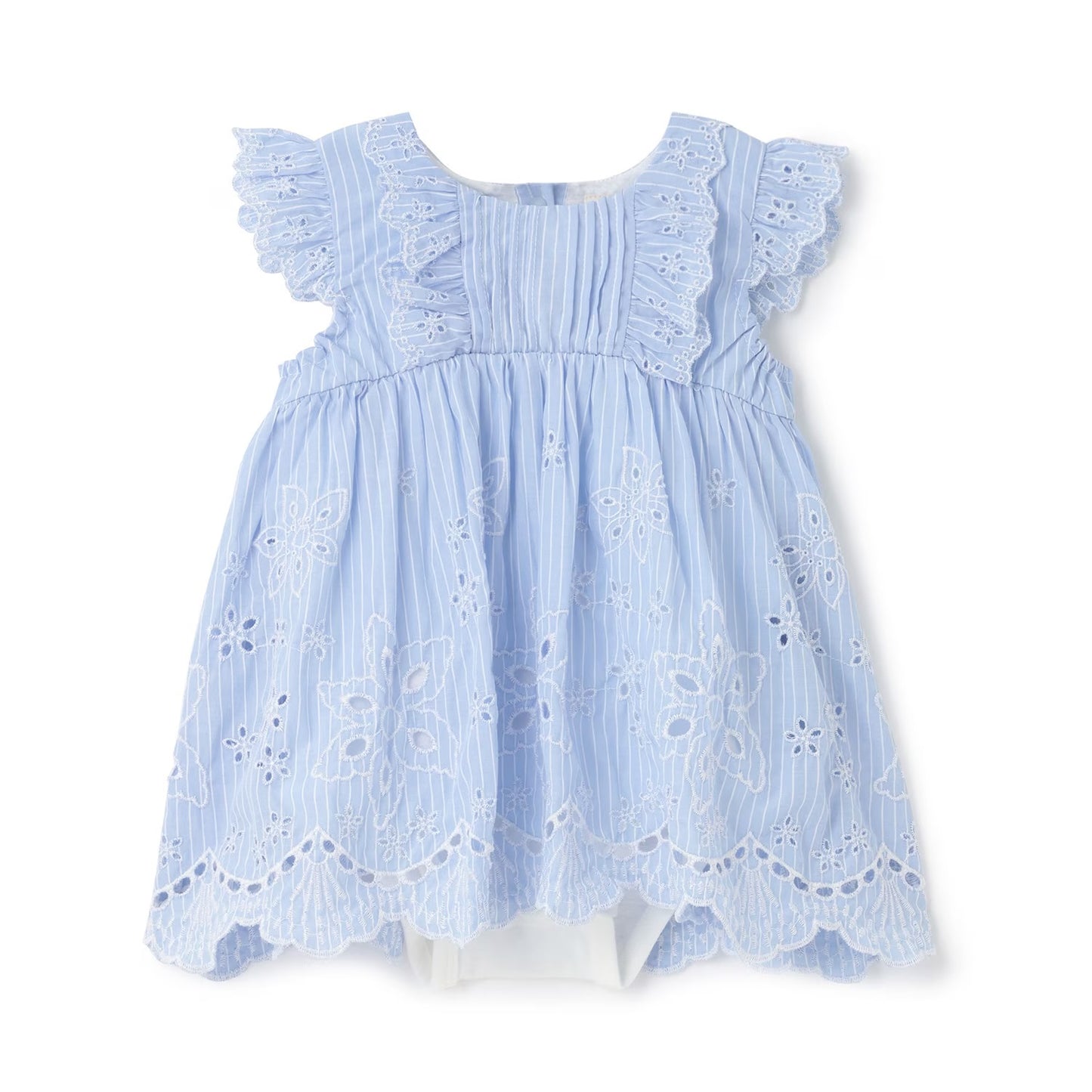 日本童裝 pe#main 蕾絲連衣 70-80cm 女童款 初生嬰兒 夏季 Jumpsuit